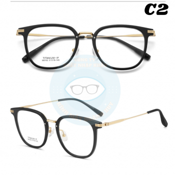 Gọng nhựa càng kính titanium mã M6163